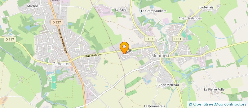 localisation de l'entreprise MONSIEUR ANTOINE SAINT-JEAN  MONTBERT