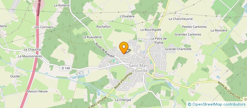 localisation de l'entreprise MONSIEUR ANTOINE SAINTY  SAINT-MARS-D'OUTILLE