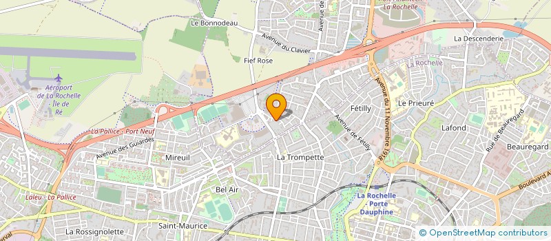 localisation de l'entreprise MONSIEUR ANTOINE SAIVRES  LAGORD