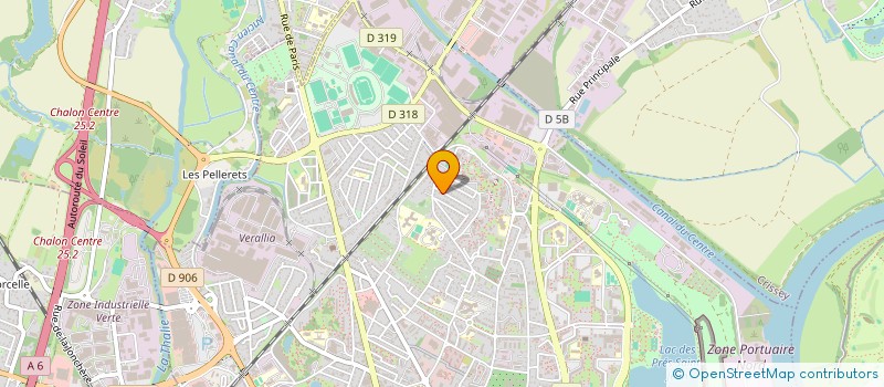 localisation de l'entreprise MONSIEUR ANTOINE SALAGNAC  CHALON-SUR-SAONE