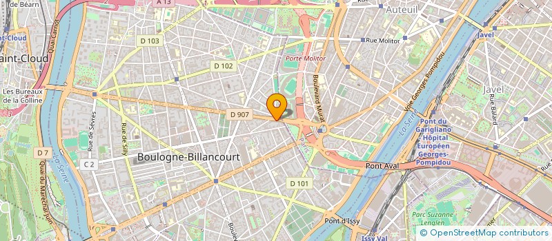 localisation de l'entreprise MONSIEUR ANTOINE SALAME à BOULOGNE-BILLANCOURT