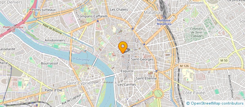 localisation de l'entreprise MONSIEUR ANTOINE SALIBA à TOULOUSE