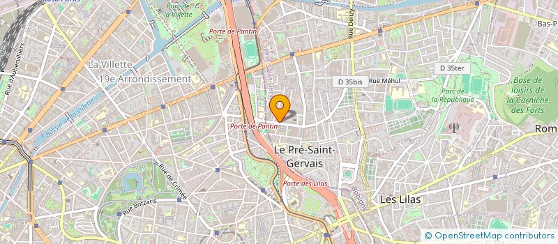 localisation de l'entreprise MONSIEUR ANTOINE SAMZUN à LE PRE-SAINT-GERVAIS