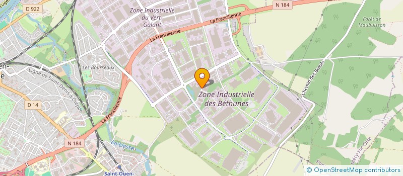 localisation de l'entreprise MONSIEUR ANTOINE SANCHEZ à SAINT-OUEN-L'AUMONE
