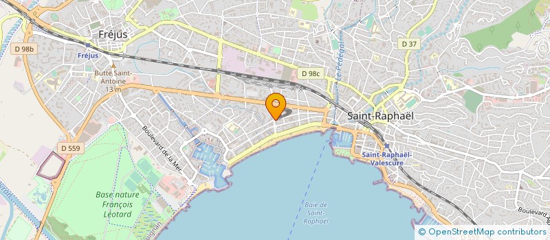 localisation de l'entreprise MONSIEUR ANTOINE SANCHEZ  FREJUS