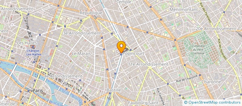 localisation de l'entreprise MONSIEUR ANTOINE SANCHEZ  PARIS