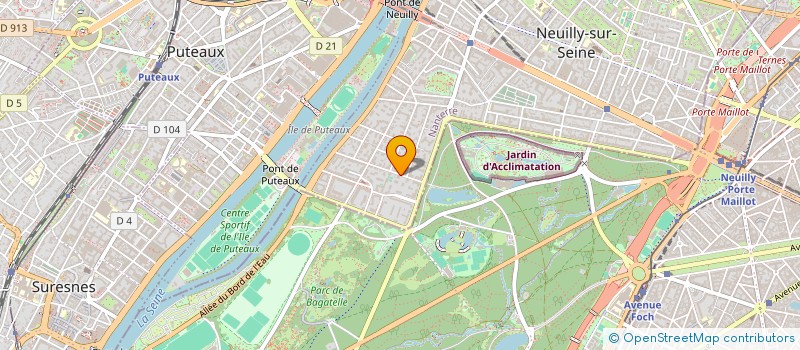 localisation de l'entreprise MONSIEUR ANTOINE SANS  NEUILLY-SUR-SEINE