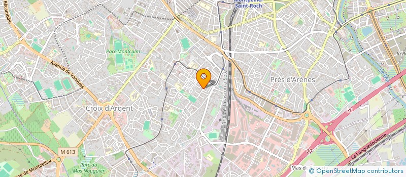 localisation de l'entreprise MONSIEUR ANTOINE SANTIAGO à MONTPELLIER