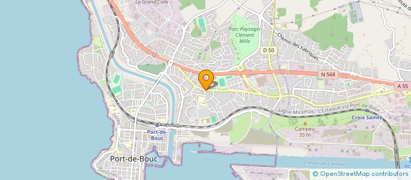 localisation de l'entreprise MONSIEUR ANTOINE SANTIAGO à PORT-DE-BOUC