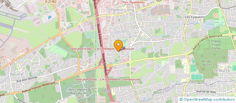 localisation de l'entreprise MONSIEUR ANTOINE SAPHY  MERIGNAC