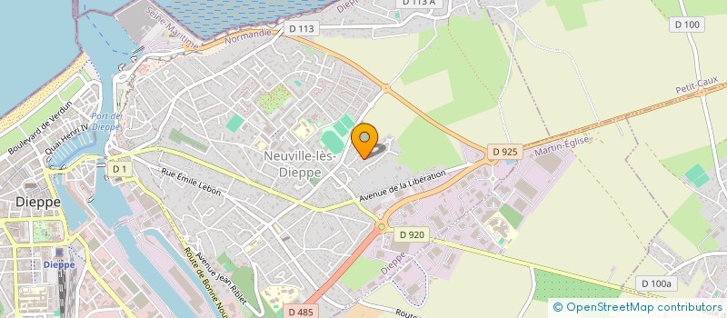 localisation de l'entreprise MONSIEUR ANTOINE SARR à DIEPPE