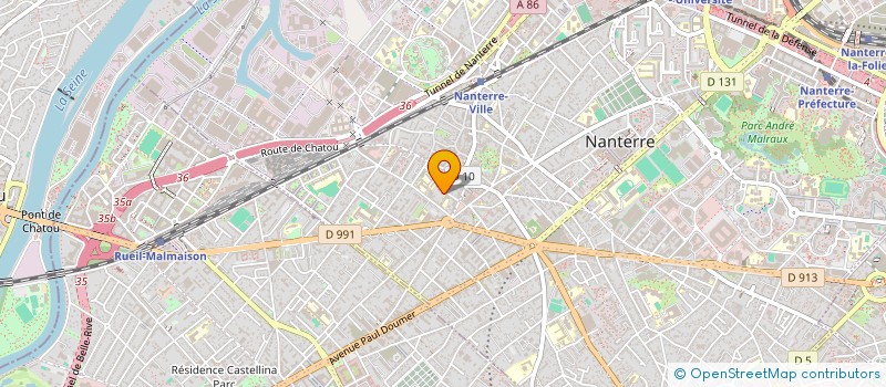 localisation de l'entreprise MONSIEUR ANTOINE SARRAF à NANTERRE