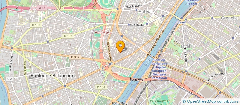 localisation de l'entreprise MONSIEUR ANTOINE SAUTY DE CHALON  PARIS