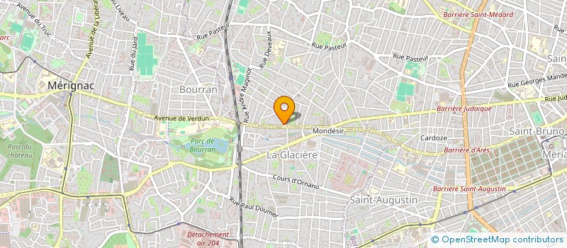 localisation de l'entreprise MONSIEUR ANTOINE SAUVAGET à BORDEAUX