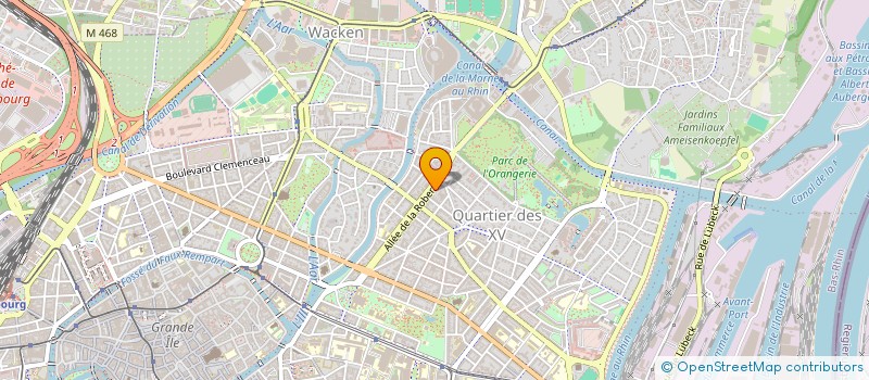 localisation de l'entreprise MONSIEUR ANTOINE SCHALCK à STRASBOURG