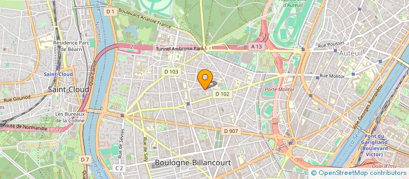 localisation de l'entreprise MONSIEUR ANTOINE SCHMIT à BOULOGNE-BILLANCOURT