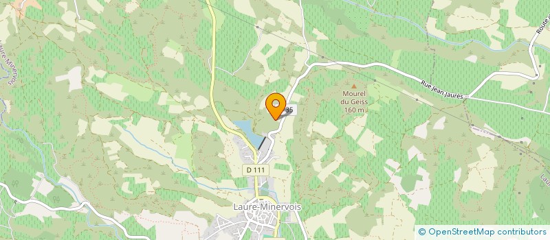 localisation de l'entreprise MONSIEUR ANTOINE SCHROLL  LAURE-MINERVOIS