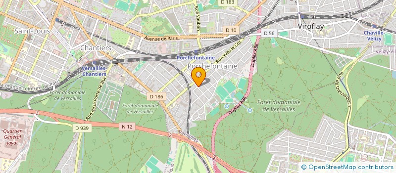localisation de l'entreprise MONSIEUR ANTOINE SCHWERER à VERSAILLES