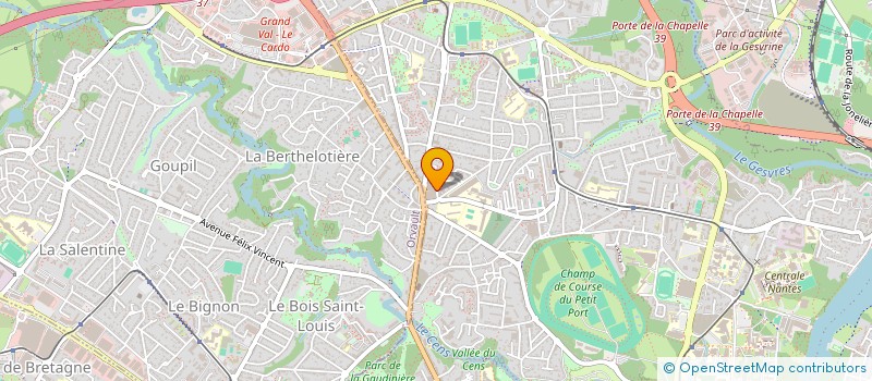 localisation de l'entreprise MONSIEUR ANTOINE SECRET  NANTES