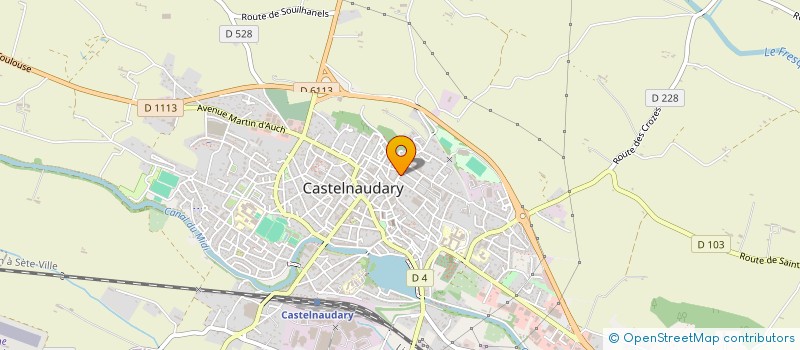 localisation de l'entreprise MONSIEUR ANTOINE SEGURA  CASTELNAUDARY