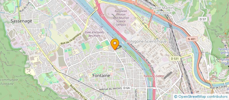 localisation de l'entreprise MONSIEUR ANTOINE SEIGLER  FONTAINE