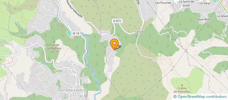 localisation de l'entreprise MONSIEUR ANTOINE SERINDA  CHATEAUNEUF-VILLEVIEILLE