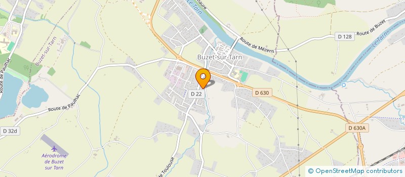 localisation de l'entreprise MONSIEUR ANTOINE SERREAU  BUZET-SUR-TARN