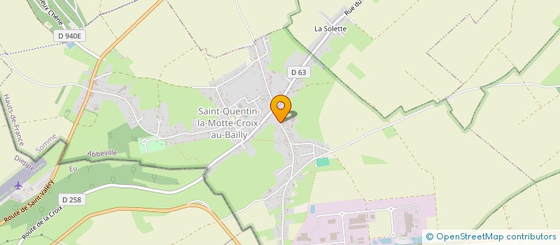 localisation de l'entreprise MONSIEUR ANTOINE SEVELIN  SAINT-QUENTIN-LA-MOTTE-CROIX-AU-BAILLY