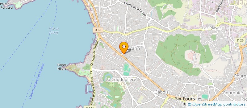 localisation de l'entreprise MONSIEUR ANTOINE SFERRAZZA à SIX-FOURS-LES-PLAGES