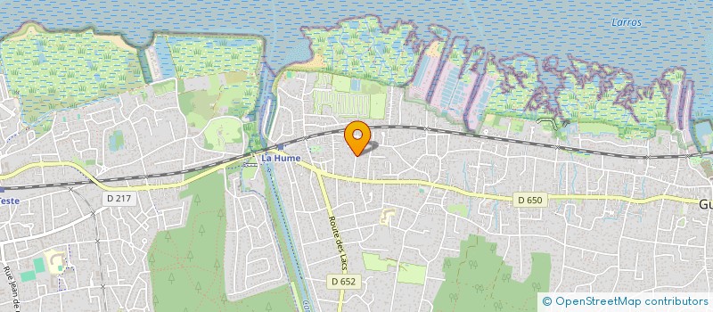 localisation de l'entreprise MONSIEUR ANTOINE SIAD  GUJAN-MESTRAS