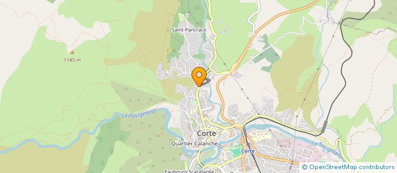 localisation de l'entreprise MONSIEUR ANTOINE SIALELLI à CORTE