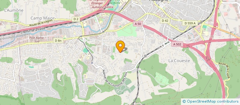 localisation de l'entreprise MONSIEUR ANTOINE SIDDI à AUBAGNE