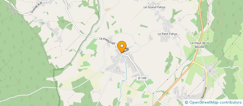 localisation de l'entreprise MONSIEUR ANTOINE SIEGFRIED à FOUGEROLLES-SAINT-VALBERT
