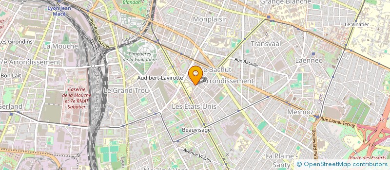 localisation de l'entreprise MONSIEUR ANTOINE SIGAUD à LYON