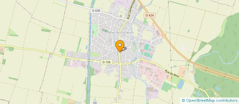 localisation de l'entreprise MONSIEUR ANTOINE SIGEL  MARCKOLSHEIM