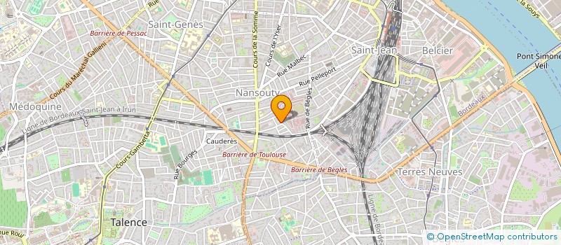 localisation de l'entreprise MONSIEUR ANTOINE SILVESTRE à BORDEAUX