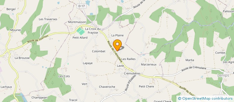 localisation de l'entreprise MONSIEUR ANTOINE SIMAO  ETABLES