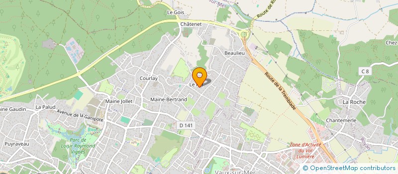 localisation de l'entreprise MONSIEUR ANTOINE SIMONE  SAINT-PALAIS-SUR-MER