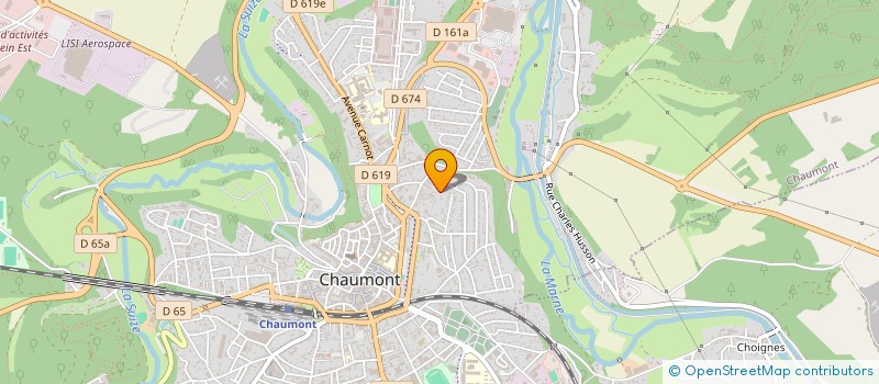 localisation de l'entreprise MONSIEUR ANTOINE SIMONOT à CHAUMONT