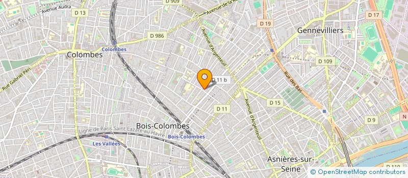 localisation de l'entreprise MONSIEUR ANTOINE SION à BOIS-COLOMBES