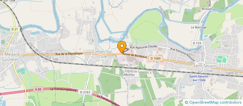 localisation de l'entreprise MONSIEUR ANTOINE SIRACUSA  PORCHERES