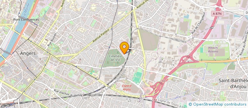 localisation de l'entreprise MONSIEUR ANTOINE SIRVENT à ANGERS