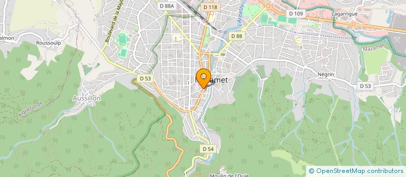 localisation de l'entreprise MONSIEUR ANTOINE SOLER à MAZAMET