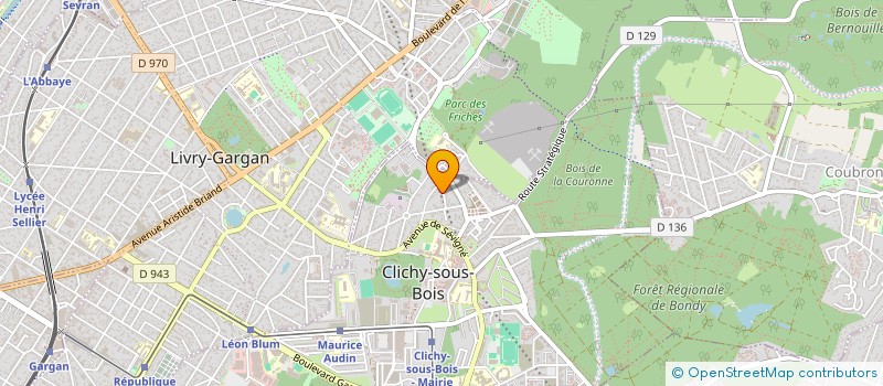 localisation de l'entreprise MONSIEUR ANTOINE SORIANIELLO à CLICHY-SOUS-BOIS