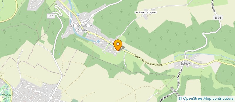 localisation de l'entreprise MONSIEUR ANTOINE SOUALAH  SAINT-AUBIN-EPINAY