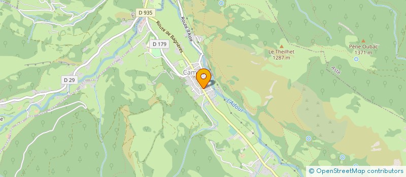 localisation de l'entreprise MONSIEUR ANTOINE SOUCAZE-SOUDAT  CAMPAN