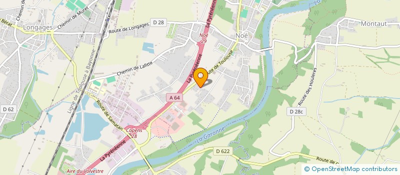 localisation de l'entreprise MONSIEUR ANTOINE SOUCHON  MONTAUT