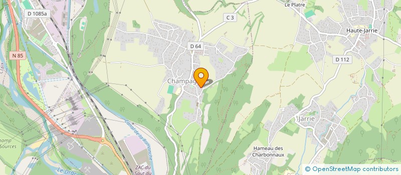 localisation de l'entreprise MONSIEUR ANTOINE SOUKIASSIAN  CHAMPAGNIER