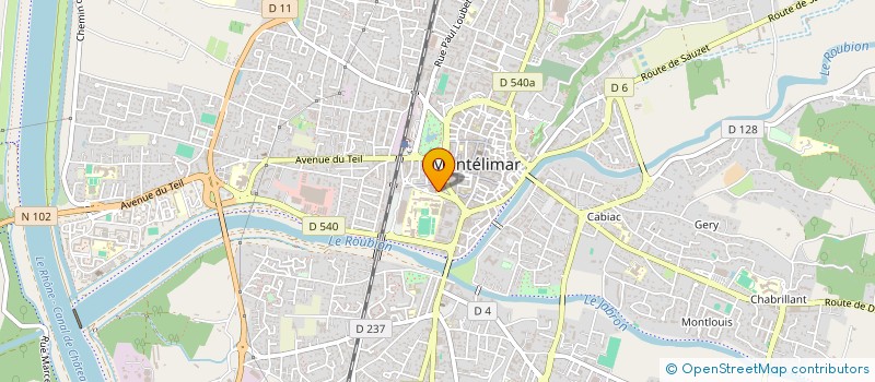 localisation de l'entreprise MONSIEUR ANTOINE SOYER  MONTELIMAR