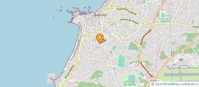 localisation de l'entreprise MONSIEUR ANTOINE SPADONI à BIARRITZ